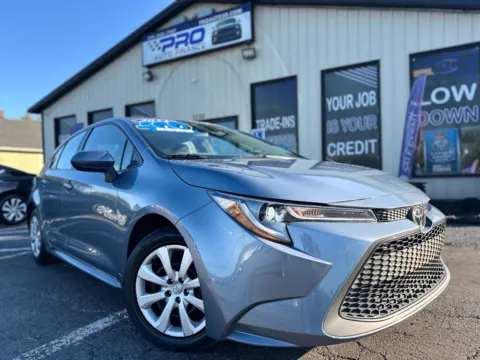 Gray 2022 TOYOTA COROLLA LE for sale in Crown Point, IN