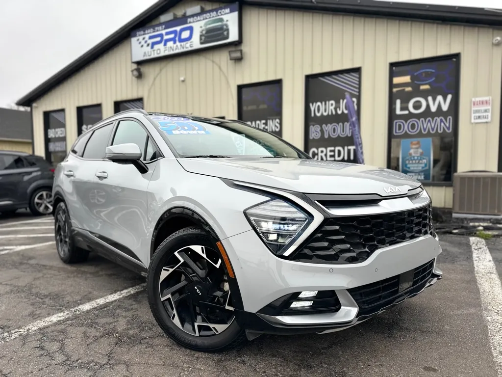 Gray 2023 KIA SPORTAGE SX-PRESTIGE for sale in Crown Point, IN