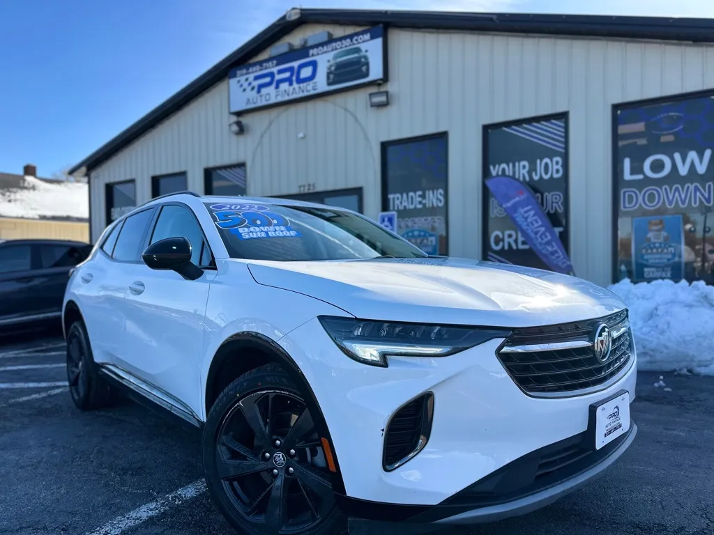 White 2022 BUICK ENVISION ESSENCE for sale in Crown Point, IN