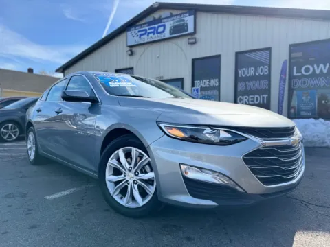 Gray 2024 CHEVROLET MALIBU LT for sale in Crown Point, IN