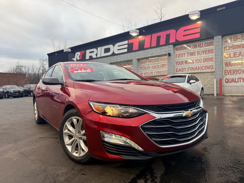 Red 2024 CHEVROLET MALIBU LT for sale in Merrillville, IN
