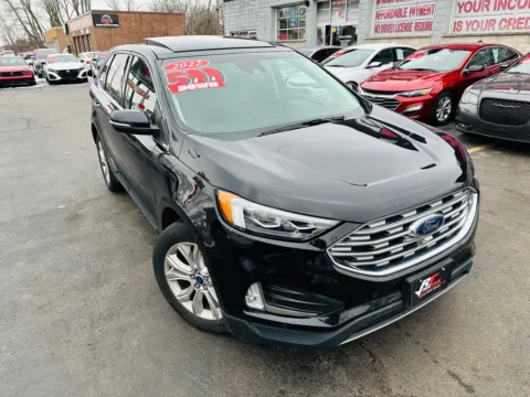 Photos of 2022 FORD EDGE TITANIUM for sale in Merrillville, IN at Ride Time Auto Finance Broadway