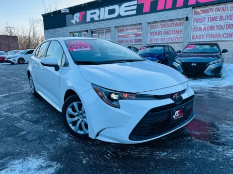 White 2024 TOYOTA COROLLA LE for sale in Merrillville, IN