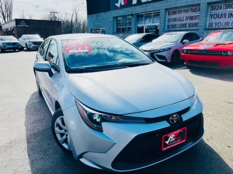 Photos of 2022 TOYOTA COROLLA LE for sale in Merrillville, IN at Ride Time Auto Finance Broadway