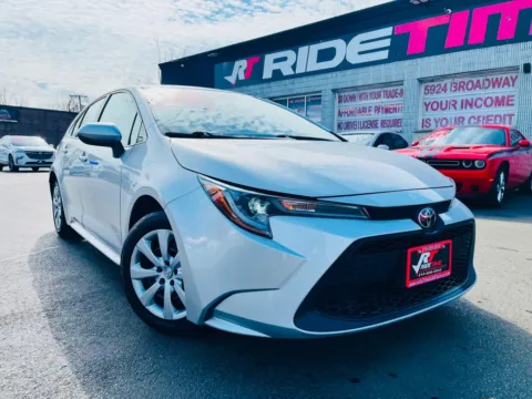 Silver 2022 TOYOTA COROLLA LE for sale in Merrillville, IN