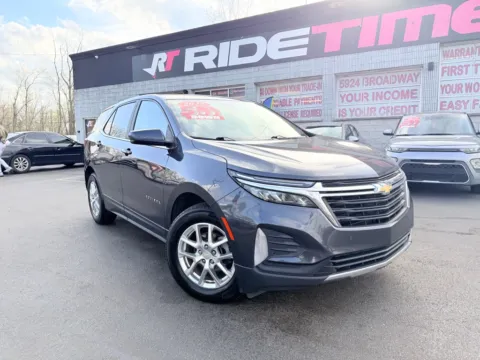 Gray 2022 CHEVROLET EQUINOX LT for sale in Merrillville, IN