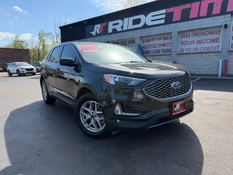 Green 2024 FORD EDGE SEL for sale in Merrillville, IN