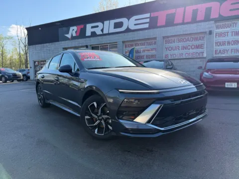 Gray 2025 HYUNDAI SONATA SEL for sale in Merrillville, IN