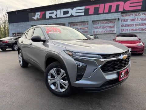 Gray 2024 CHEVROLET TRAX LS for sale in Merrillville, IN