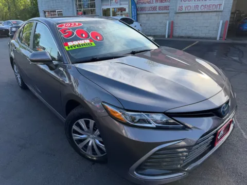 Photos of 2023 TOYOTA CAMRY HYBRID LE for sale in Merrillville, IN at Ride Time Auto Finance Broadway