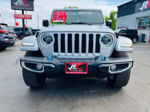 Another view of 2023 JEEP WRANGLER SAHARA 4XE for sale in Merrillville, IN at Ride Time Auto Finance Broadway