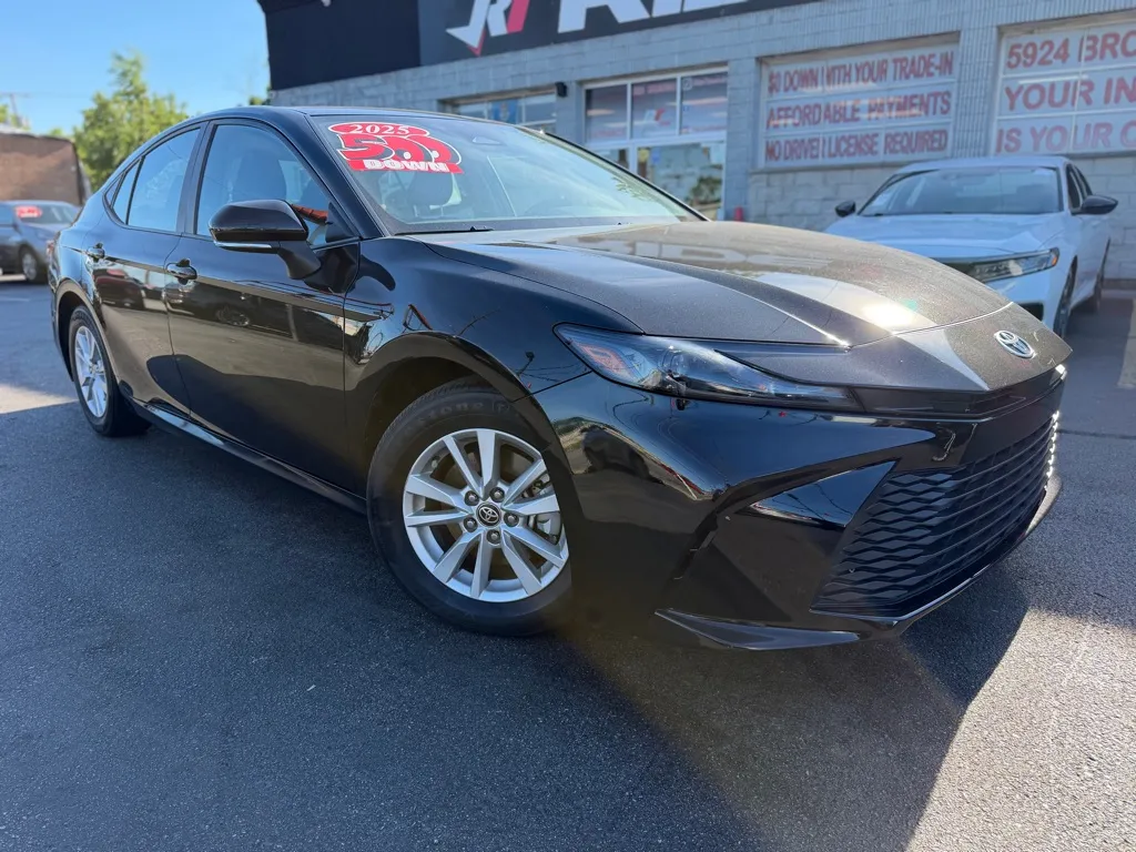Black 2025 TOYOTA CAMRY LE for sale in Merrillville, IN