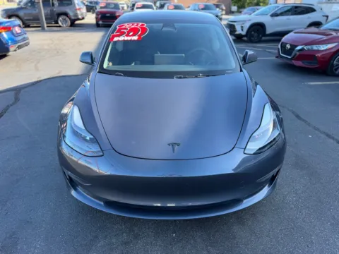 Another view of 2023 TESLA MODEL 3 LONG RANGE for sale in Merrillville, IN at Ride Time Auto Finance Broadway