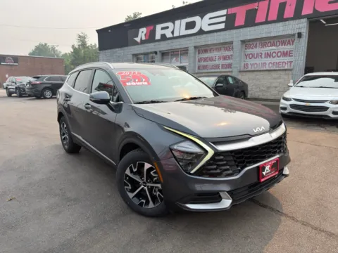 Photos of 2023 KIA SPORTAGE HYBRID EX for sale in Merrillville, IN at Ride Time Auto Finance Broadway