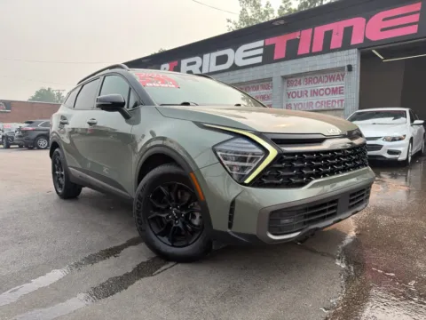 Green 2023 KIA SPORTAGE X-PRO PRESTIGE for sale in Merrillville, IN