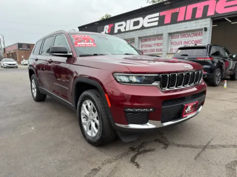 Red 2023 JEEP GRAND CHEROKEE LIMITED for sale in Merrillville, IN