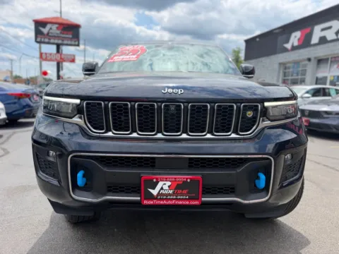 Photos of 2023 JEEP GRAND CHEROKEE OVERLAND 4XE for sale in Merrillville, IN at Ride Time Auto Finance Broadway
