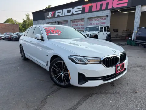 Photos of 2023 BMW 5 SERIES 530E for sale in Merrillville, IN at Ride Time Auto Finance Broadway