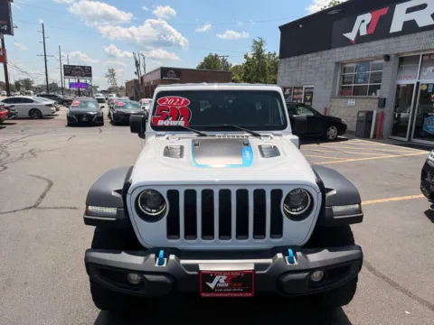 Another view of 2023 JEEP WRANGLER RUBICON 4XE for sale in Merrillville, IN at Ride Time Auto Finance Broadway