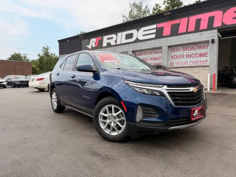Blue 2023 CHEVROLET EQUINOX LT for sale in Merrillville, IN