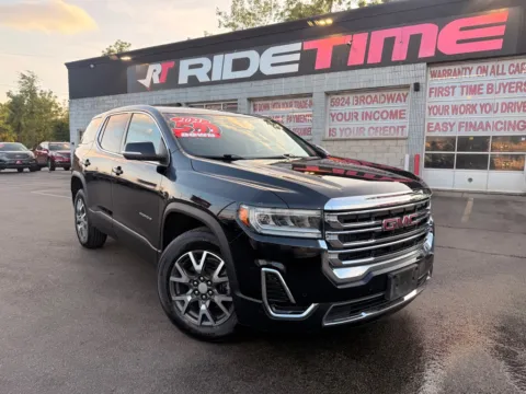 Black 2021 GMC ACADIA SLE for sale in Merrillville, IN