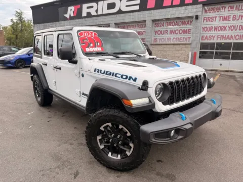 Photos of 2024 JEEP WRANGLER RUBICON 4XE for sale in Merrillville, IN at Ride Time Auto Finance Broadway