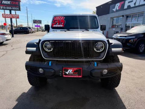 Another view of 2024 JEEP WRANGLER SPORT S 4XE for sale in Merrillville, IN at Ride Time Auto Finance Broadway