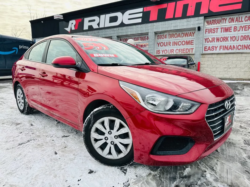 Used 2021 HYUNDAI ACCENT SE for sale in Merrillville, IN at RT Auto ...