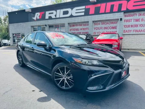 Black 2023 TOYOTA CAMRY SE for sale in Merrillville, IN