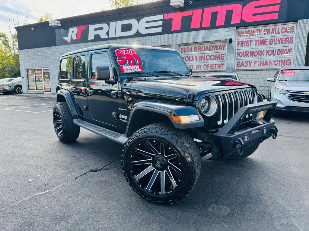 2020 JEEP WRANGLER UNLIMI SAHARA for sale in Merrillville, IN
