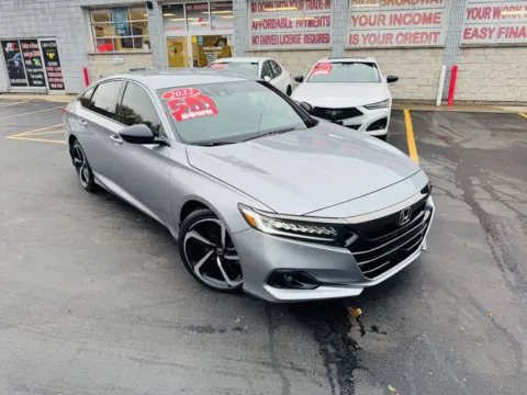Photos of 2022 HONDA ACCORD SPORT for sale in Merrillville, IN at Ride Time Auto Finance Broadway