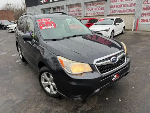 Photos of 2014 SUBARU FORESTER 2.5I PREMIUM for sale in Merrillville, IN at Ride Time Auto Finance Broadway