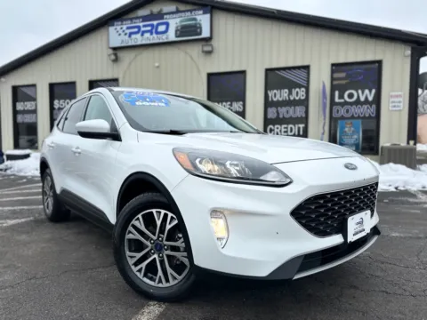 White 2022 FORD ESCAPE SEL for sale in Crown Point, IN