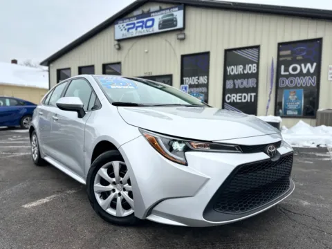 Silver 2022 TOYOTA COROLLA LE for sale in Crown Point, IN