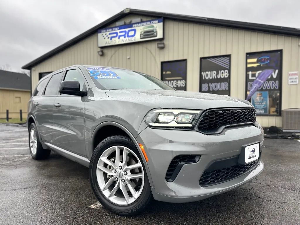 Gray 2024 DODGE DURANGO GT for sale in Crown Point, IN