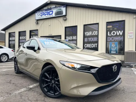 Gray 2024 MAZDA MAZDA3 HATCHBAC 2.5 CARBON TURB for sale in Crown Point, IN