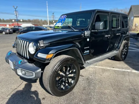 Another view of 2023 JEEP WRANGLER SAHARA 4XE for sale in Crown Point, IN at Pro Auto Finance