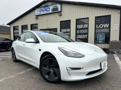 White 2023 TESLA MODEL 3 LONG RANGE for sale in Crown Point, IN