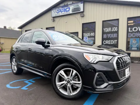 Black 2022 AUDI Q3 QUATTRO S LINE PREM PLUS 45 TF for sale in Crown Point, IN