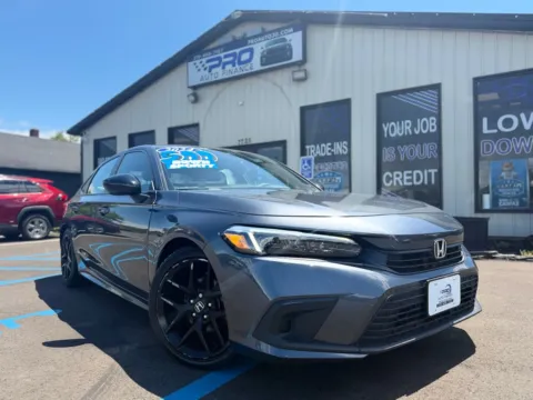 Gray 2024 HONDA CIVIC SPORT for sale in Crown Point, IN