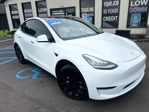 Photos of 2021 TESLA MODEL Y LONG RANGE for sale in Crown Point, IN at Pro Auto Finance
