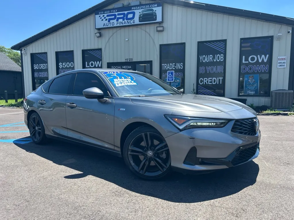 Gray 2023 ACURA INTEGRA A-SPEC for sale in Crown Point, IN