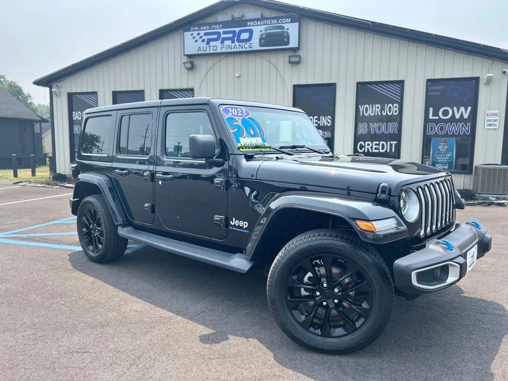2023 JEEP WRANGLER SAHARA 4XE for sale in Crown Point, IN
