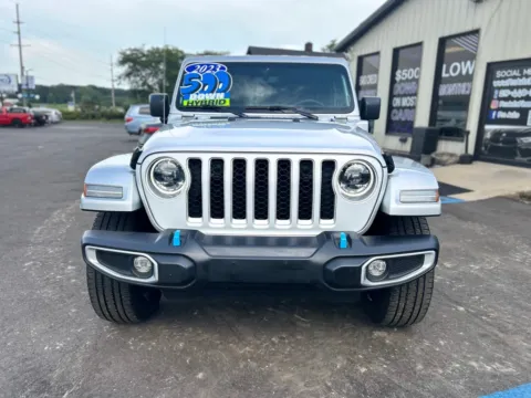 Another view of 2023 JEEP WRANGLER SAHARA 4XE for sale in Crown Point, IN at Pro Auto Finance
