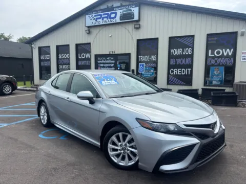 Silver 2024 TOYOTA CAMRY SE for sale in Crown Point, IN