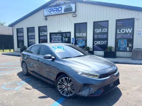 Gray 2022 KIA FORTE GT for sale in Crown Point, IN