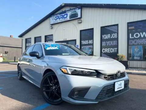 Gray 2023 HONDA CIVIC SPORT for sale in Crown Point, IN