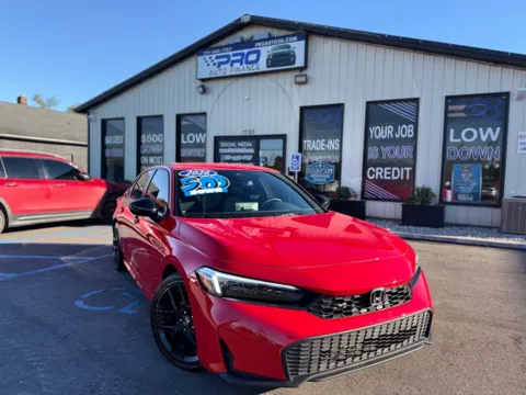 Red 2026 HONDA CIVIC SPORT for sale in Crown Point, IN