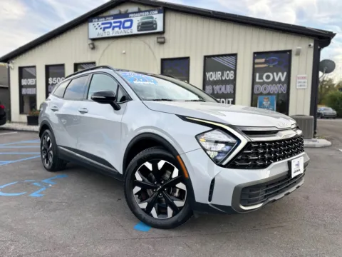 Gray 2023 KIA SPORTAGE X-LINE for sale in Crown Point, IN
