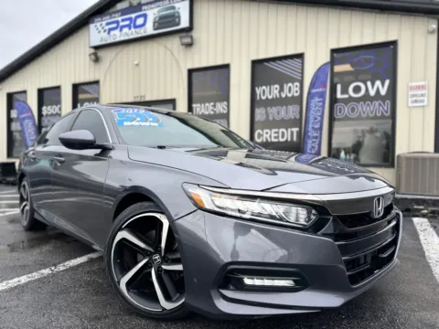 Gray 2019 HONDA ACCORD SPORT for sale in Crown Point, IN